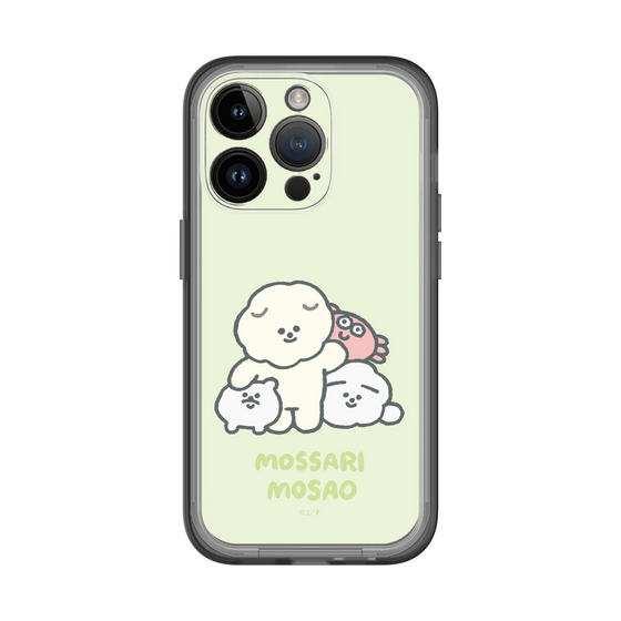 Slim Protection Premium Case［ Mossari Mosao - Everyone Together - Green ］