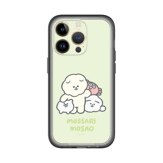 Slim Protection Premium Case［ Mossari Mosao - Everyone Together - Green ］