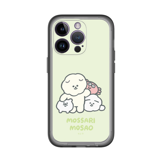 Slim Protection Premium Case［ Mossari Mosao - Everyone Together - Green ］