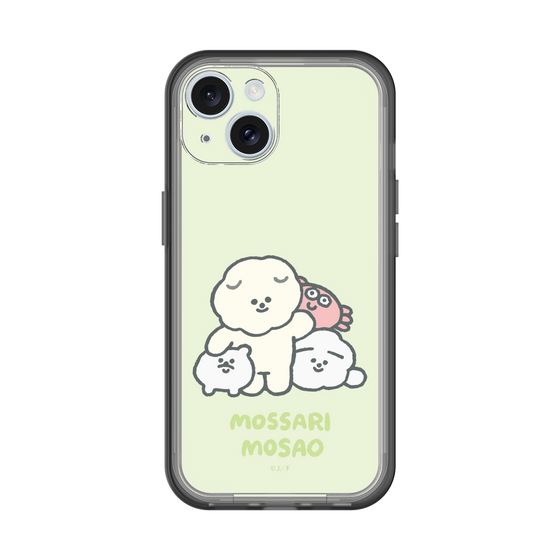 Slim Protection Premium Case［ Mossari Mosao - Everyone Together - Green ］