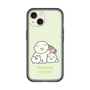 Slim Protection Premium Case［ Mossari Mosao - Everyone Together - Green ］
