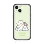 Slim Protection Premium Case［ Mossari Mosao - Everyone Together - Green ］