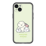 Slim Protection Premium Case［ Mossari Mosao - Everyone Together - Green ］