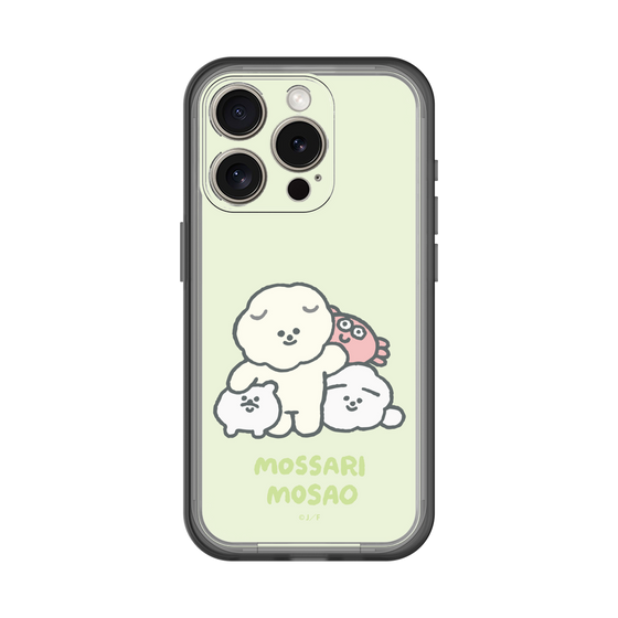 Slim Protection Premium Case［ Mossari Mosao - Everyone Together - Green ］