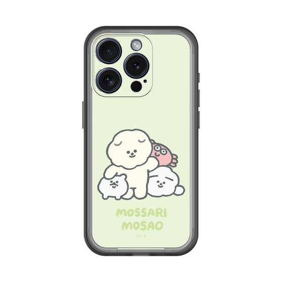 Slim Protection Premium Case［ Mossari Mosao - Everyone Together - Green ］