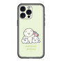 Slim Protection Premium Case［ Mossari Mosao - Everyone Together - Green ］
