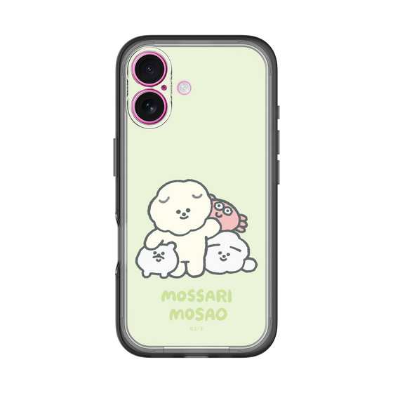 Slim Protection Premium Case［ Mossari Mosao - Everyone Together - Green ］