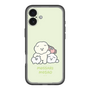Slim Protection Premium Case［ Mossari Mosao - Everyone Together - Green ］