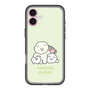 Slim Protection Premium Case［ Mossari Mosao - Everyone Together - Green ］