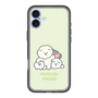 Slim Protection Premium Case［ Mossari Mosao - Everyone Together - Green ］
