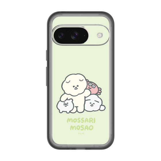 Slim Protection Premium Case［ Mossari Mosao - Everyone Together - Green ］