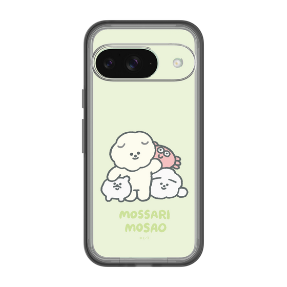 Slim Protection Premium Case［ Mossari Mosao - Everyone Together - Green ］