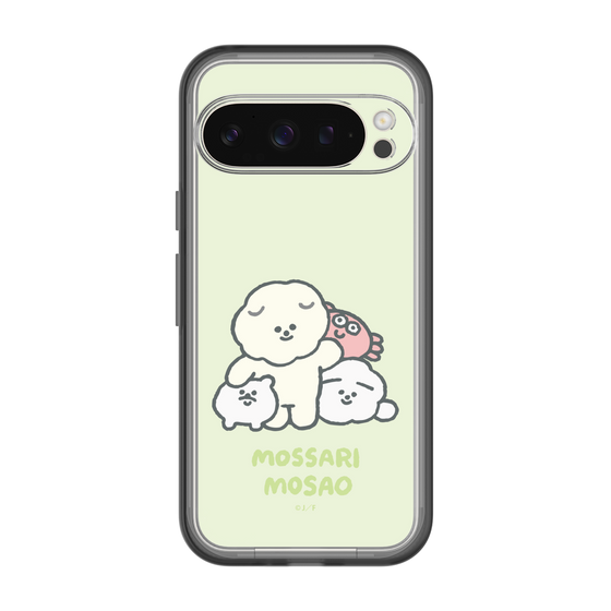 Slim Protection Premium Case［ Mossari Mosao - Everyone Together - Green ］
