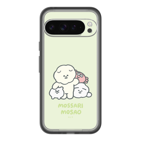 Slim Protection Premium Case［ Mossari Mosao - Everyone Together - Green ］