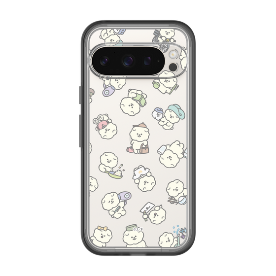 Slim Protection Premium Case［ Mossari Mosao - Lots of Mosao - Clear ］