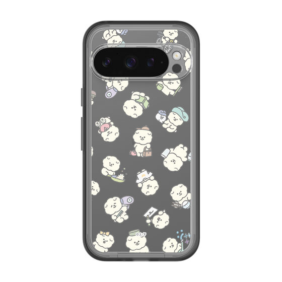 Slim Protection Premium Case［ Mossari Mosao - Lots of Mosao - Clear ］