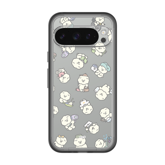 Slim Protection Premium Case［ Mossari Mosao - Lots of Mosao - Clear ］