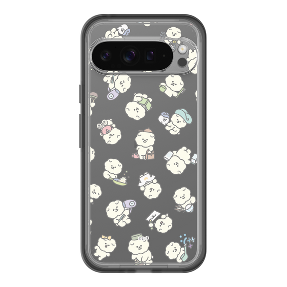 Slim Protection Premium Case［ Mossari Mosao - Lots of Mosao - Clear ］