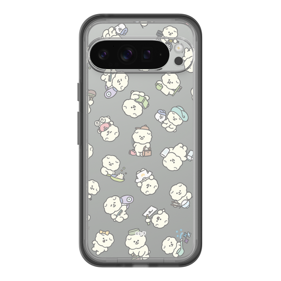 Slim Protection Premium Case［ Mossari Mosao - Lots of Mosao - Clear ］