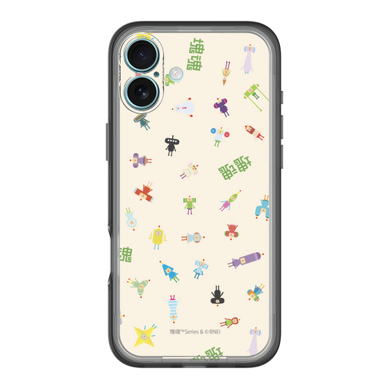 Slim Protection Premium Case［ Katamari Damacy - The Prince and the Cousins - Beige ］