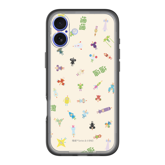 Slim Protection Premium Case［ Katamari Damacy - The Prince and the Cousins - Beige ］