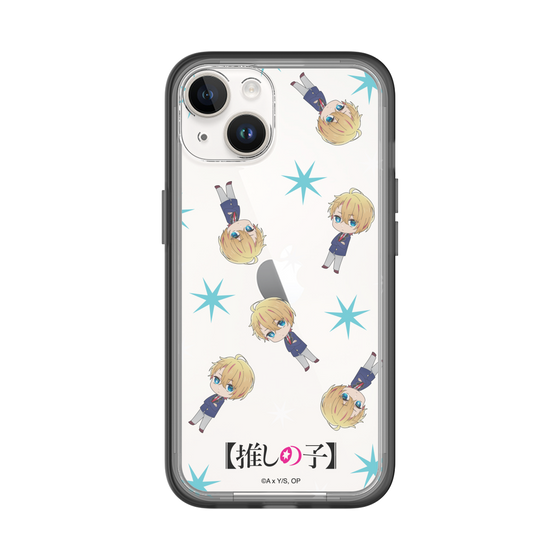 Slim Protection Premium Case［ 【OSHI NO KO】 -  Aqua - Mini Character Pattern ］