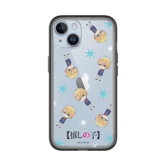Slim Protection Premium Case［ 【OSHI NO KO】 -  Aqua - Mini Character Pattern ］