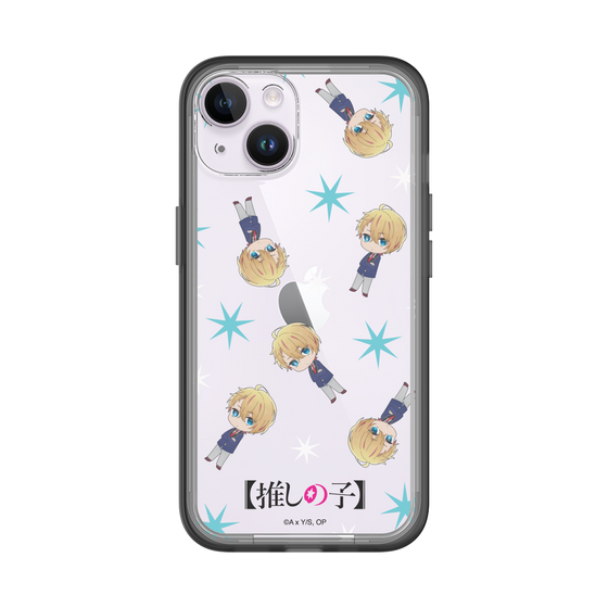 Slim Protection Premium Case［ 【OSHI NO KO】 -  Aqua - Mini Character Pattern ］