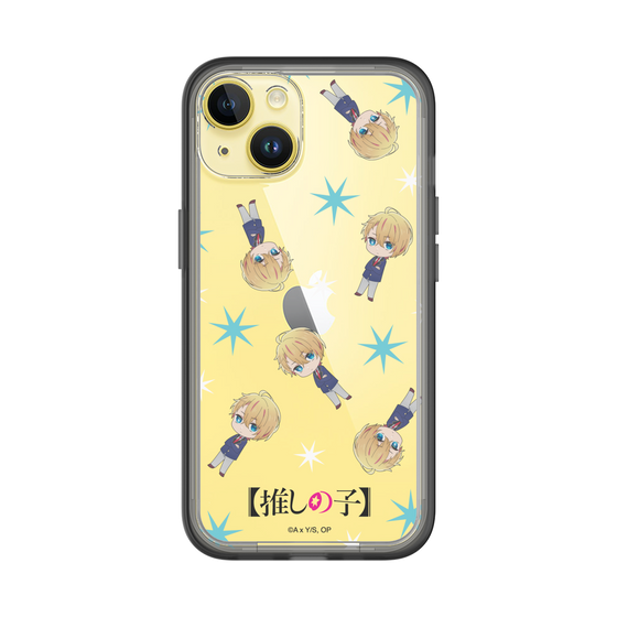 Slim Protection Premium Case［ 【OSHI NO KO】 -  Aqua - Mini Character Pattern ］