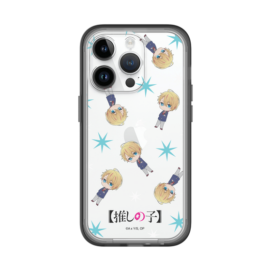 Slim Protection Premium Case［ 【OSHI NO KO】 -  Aqua - Mini Character Pattern ］
