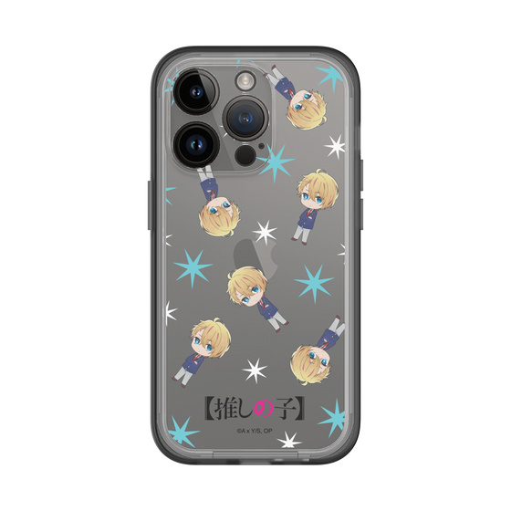 Slim Protection Premium Case［ 【OSHI NO KO】 -  Aqua - Mini Character Pattern ］