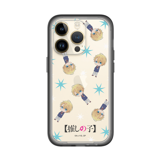 Slim Protection Premium Case［ 【OSHI NO KO】 -  Aqua - Mini Character Pattern ］
