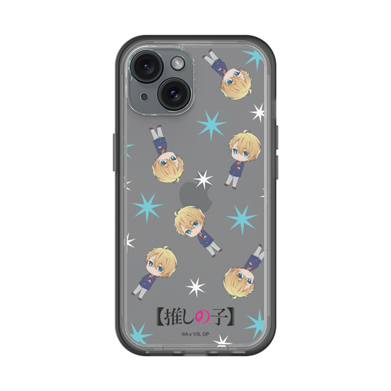 Slim Protection Premium Case［ 【OSHI NO KO】 -  Aqua - Mini Character Pattern ］