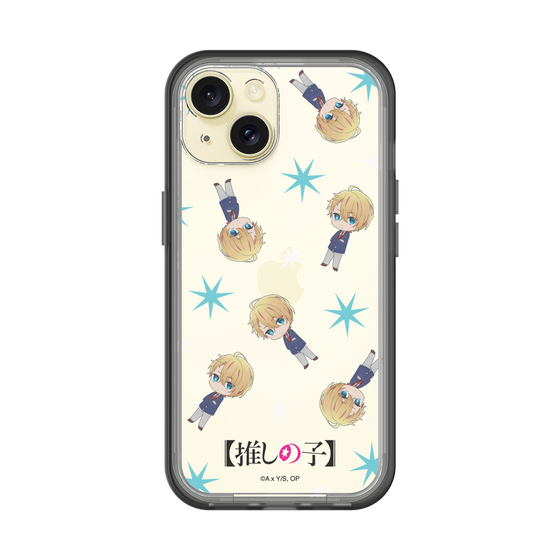Slim Protection Premium Case［ 【OSHI NO KO】 -  Aqua - Mini Character Pattern ］