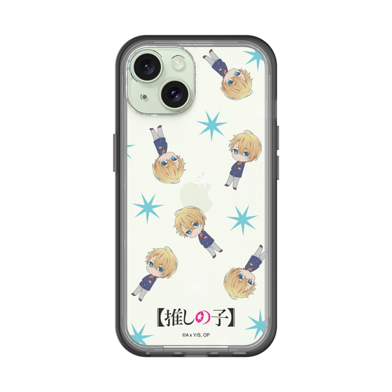 Slim Protection Premium Case［ 【OSHI NO KO】 -  Aqua - Mini Character Pattern ］