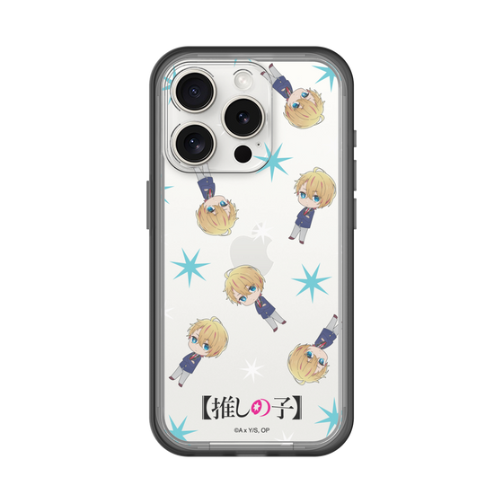 Slim Protection Premium Case［ 【OSHI NO KO】 -  Aqua - Mini Character Pattern ］