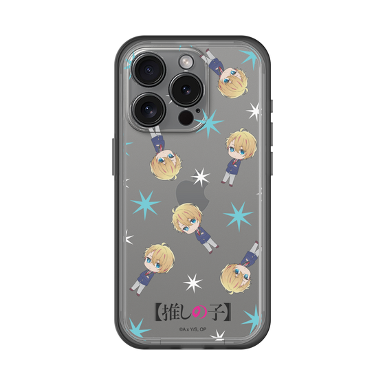 Slim Protection Premium Case［ 【OSHI NO KO】 -  Aqua - Mini Character Pattern ］