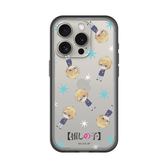 Slim Protection Premium Case［ 【OSHI NO KO】 -  Aqua - Mini Character Pattern ］