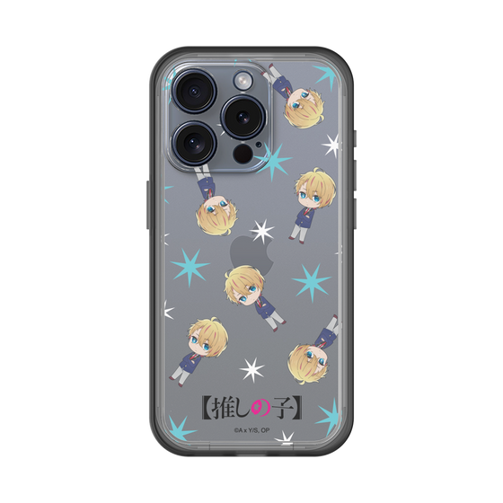 Slim Protection Premium Case［ 【OSHI NO KO】 -  Aqua - Mini Character Pattern ］