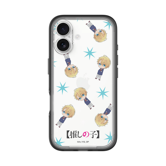 Slim Protection Premium Case［ 【OSHI NO KO】 -  Aqua - Mini Character Pattern ］
