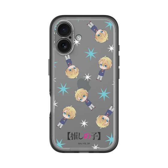 Slim Protection Premium Case［ 【OSHI NO KO】 -  Aqua - Mini Character Pattern ］