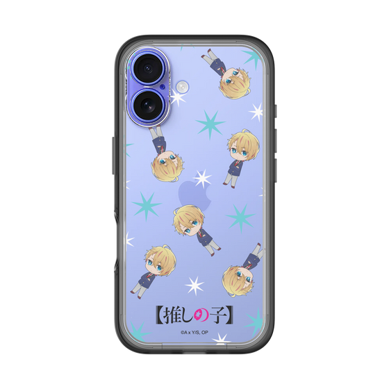 Slim Protection Premium Case［ 【OSHI NO KO】 -  Aqua - Mini Character Pattern ］