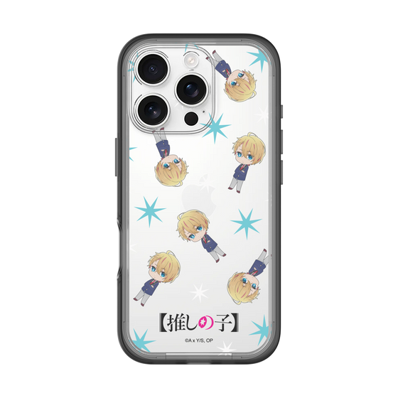 Slim Protection Premium Case［ 【OSHI NO KO】 -  Aqua - Mini Character Pattern ］