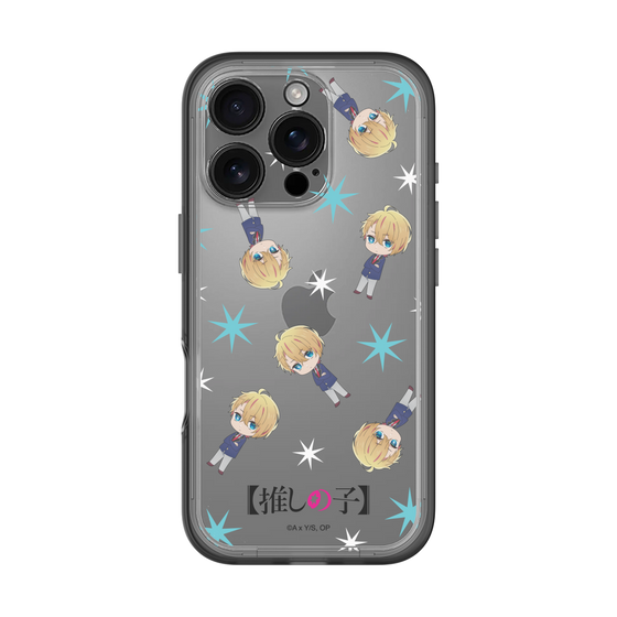 Slim Protection Premium Case［ 【OSHI NO KO】 -  Aqua - Mini Character Pattern ］