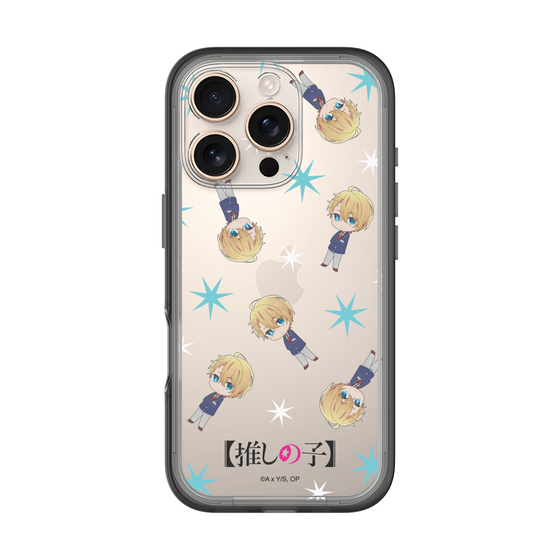 Slim Protection Premium Case［ 【OSHI NO KO】 -  Aqua - Mini Character Pattern ］
