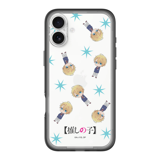 Slim Protection Premium Case［ 【OSHI NO KO】 -  Aqua - Mini Character Pattern ］