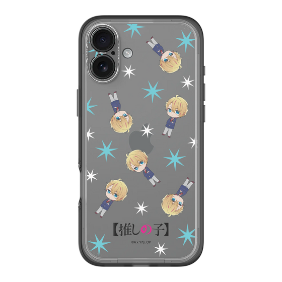 Slim Protection Premium Case［ 【OSHI NO KO】 -  Aqua - Mini Character Pattern ］
