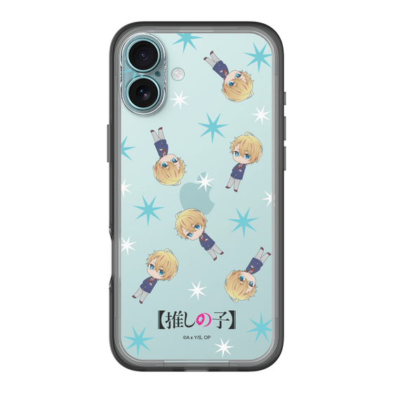 Slim Protection Premium Case［ 【OSHI NO KO】 -  Aqua - Mini Character Pattern ］