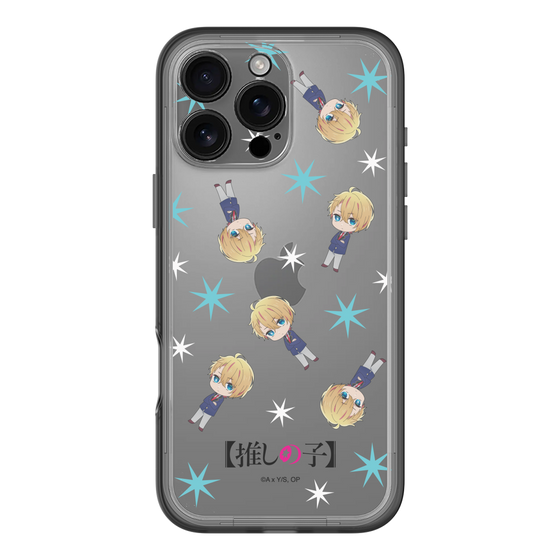 Slim Protection Premium Case［ 【OSHI NO KO】 -  Aqua - Mini Character Pattern ］