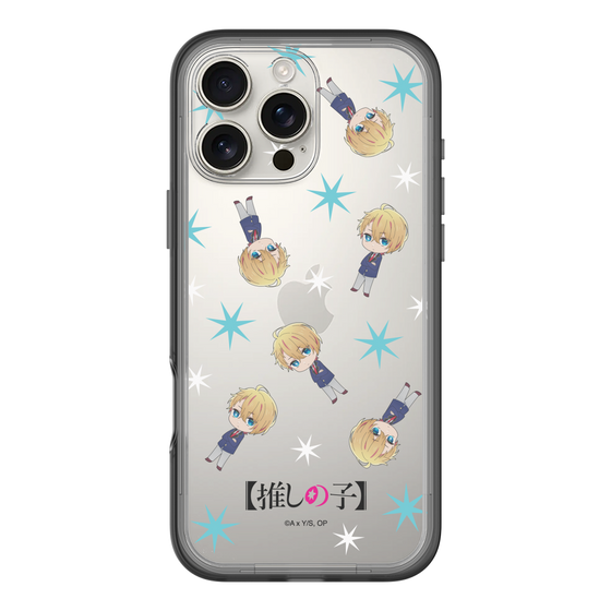 Slim Protection Premium Case［ 【OSHI NO KO】 -  Aqua - Mini Character Pattern ］